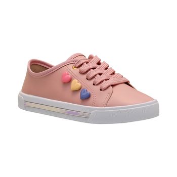 Tenis-Rosa-Kids-Coracoes-|-Molekinha-Tamanho--26---Cor--ROSA-0